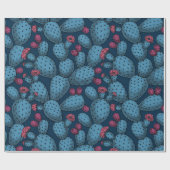 Papier Cadeau Opuntie de floraison (Plat)