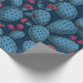 Papier Cadeau Opuntie de floraison (Coin)