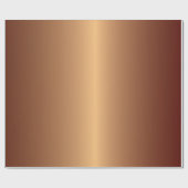 Papier Cadeau Or bronze radiant (Plat)