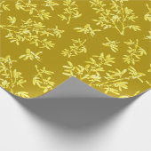 Papier Cadeau Or de l'épine noire (Coin)