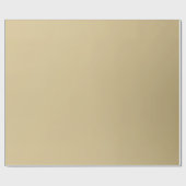 Papier Cadeau Or de sable (Plat)