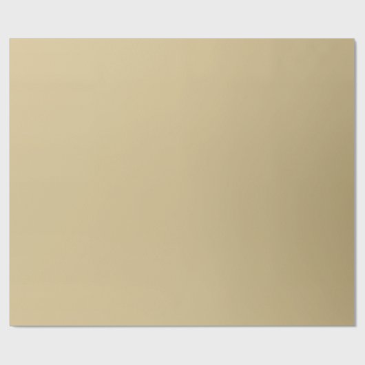 Papier Cadeau Or de sable (Plat)