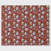 Papier Cadeau Or et argent (Plat)