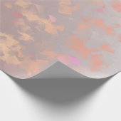 Papier Cadeau Or, feuille, feuille, motif, moderne, vacances, (Coin)