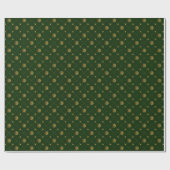 Papier Cadeau Or Nautique (Plat)