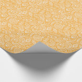 Papier Cadeau Or Paisley (Coin)