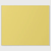 Papier Cadeau Or Royal Uni Couleur Solide (Plat)
