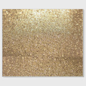 Papier Cadeau Or superbe (Plat)