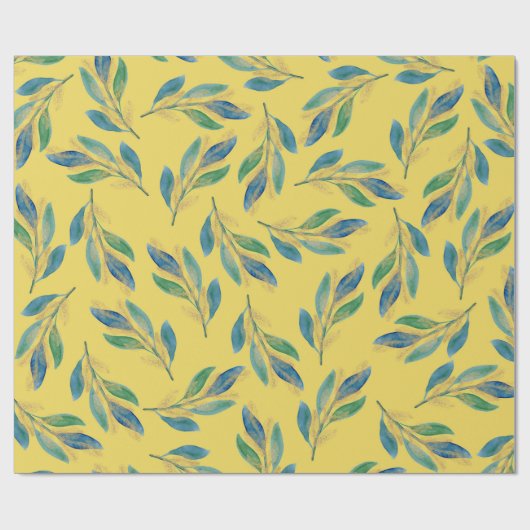 Papier Cadeau Orange Blood (Plat)