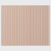 Papier Cadeau Orange Brûlé Simple Mince (Plat)