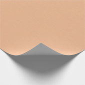 Papier Cadeau Orange clair texturé (Coin)