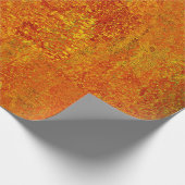 Papier Cadeau Orange jaune grunge fond abstrait, art, backgr (Coin)