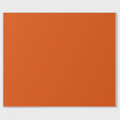 Papier Cadeau Orange profond (Plat)