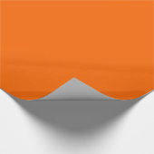 Papier Cadeau Orange solide (Coin)