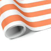 Papier Cadeau Orange trié (Coin rond)