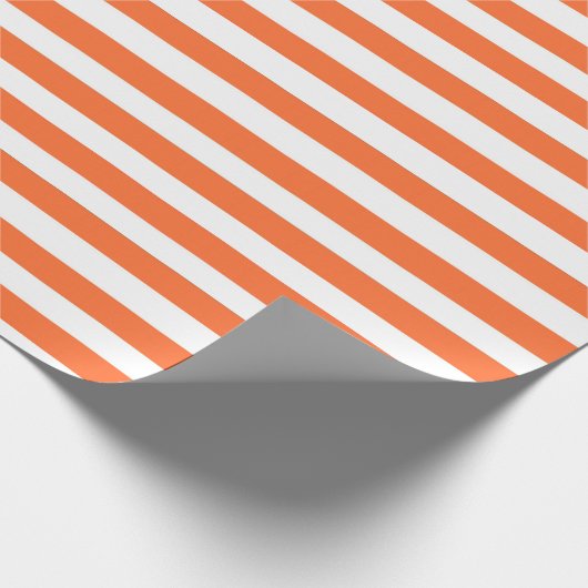 Papier Cadeau Orange trié (Coin)
