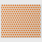 Papier Cadeau Oranges (Plat)