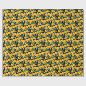 Papier Cadeau Oranges (Plat)