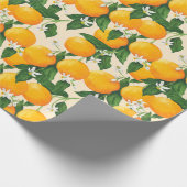 Papier Cadeau Oranges (Coin)