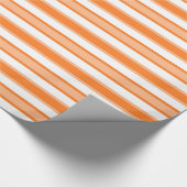 Papier Cadeau Oranges de va-et-vient (Coin)