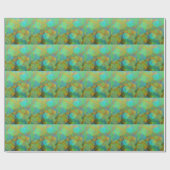 Papier Cadeau Orbes Colorés Art Abstrait (Plat)