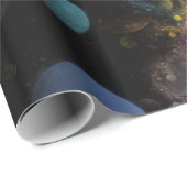 Papier Cadeau Orbitizing (Coin rond)