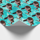 Papier Cadeau Orca (Coin)