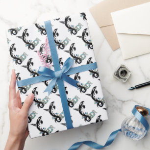 Papier cadeau Orca Freedom Art Travel