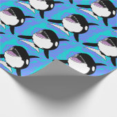 Papier Cadeau Orca Killer Whale (Coin)