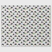 Papier Cadeau Orca Whale Wrapping Paper in White (Plat)