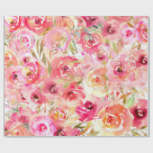 Papier Cadeau Orchidée (Plat)