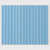 Papier Cadeau Orchidée rayonnante et Motif rayé blanc (Plat)