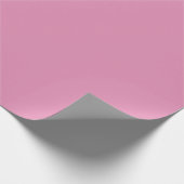 Papier Cadeau Orchidée Rose Poussiéreuse Pop De Couleur  (Coin)