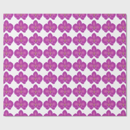 Papier Cadeau Orchidées (Plat)