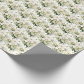 Papier Cadeau Orchidées blanches (Coin)