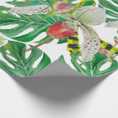 Papier Cadeau Orchidées et floral (Coin)