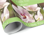 Papier Cadeau Orchidées par Shirley Taylor (Coin rond)