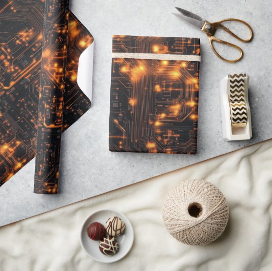 Papier Cadeau Ordinateur et électronique (Artisanat)