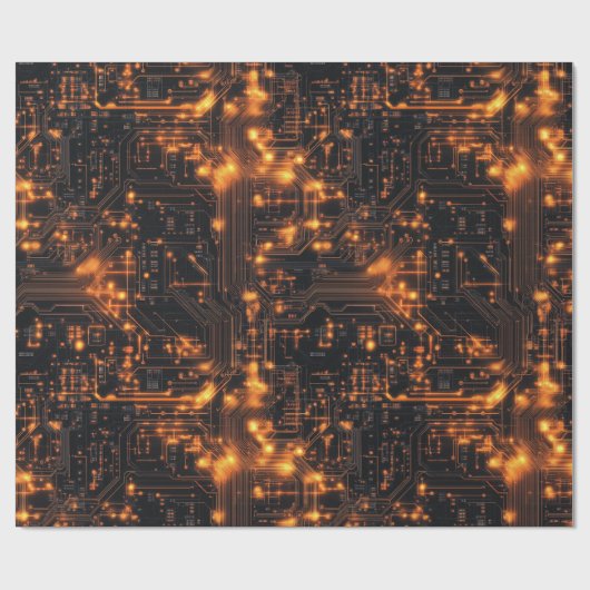 Papier Cadeau Ordinateur et électronique (Plat)