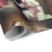 Papier Cadeau Ordination personnalisée (Coin rond)