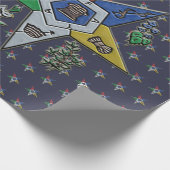 Papier Cadeau Ordre De L'Étoile Orientale (Coin)