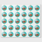 Papier Cadeau Ordre de Pékin (Plat)