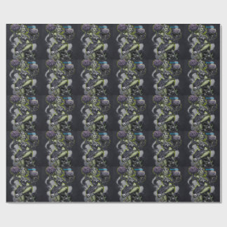 Papier Cadeau Oreiller décoratif d'art d'horreur de meneuse de c