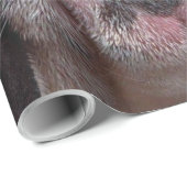 Papier Cadeau Oreillers à lancer de Bulldog anglais (Coin rond)