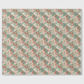 Papier Cadeau Organic Abstract Harmony Seamless Pattern (Plat)