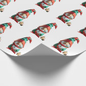 Papier Cadeau Origami vacances Gnome (Coin)