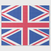 Papier Cadeau Original cross-stitch design Union Jack (Plat)
