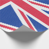 Papier Cadeau Original cross-stitch design Union Jack (Coin)