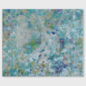 Papier Cadeau Original Moderne Un Design D'Art Abstrait (Plat)