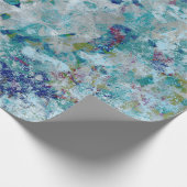 Papier Cadeau Original Moderne Un Design D'Art Abstrait (Coin)